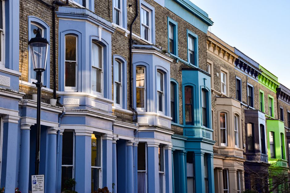 Residential street in Greater London